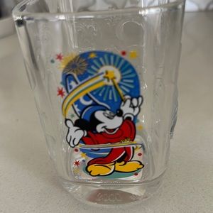 Vintage Mickey Mouse McDonalds glass cup